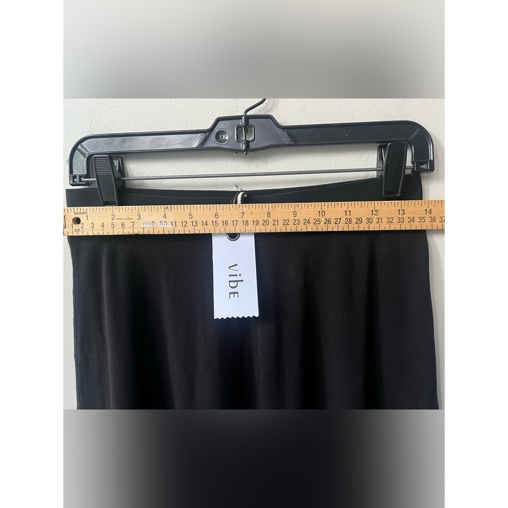 Vibe A Line Maxi Skirt Elastic Waist Girls 16 Black Stretchy Pull On New - Picture 9 of 9